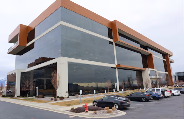 Crew's office building exterior